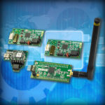 Figure 4. ADI showed off a dev kit for a wireless sensor system using its AD Radio Net protocol.