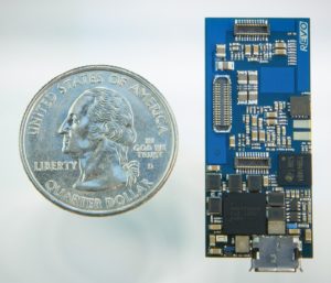 The Wearables Reference Platform (WaRP) was developed by Freescale, Kynetics, Revolution Robotics and CircuitCo