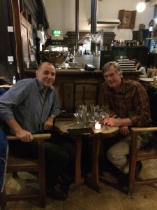 David Stewart, CEO of Criticalblue (left) and John Blyler, founder of JB Systems (right) talk about the role of software performance optimization in moving beyond the EDA market.