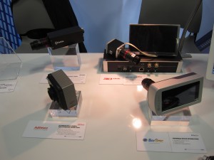 Figure 1: Examples of hyperspectral image cameras. (Imec booth/(SPIE Photonics West 2015)