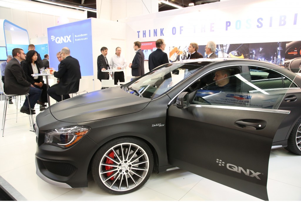 Security in cars and IoT applications was a hot topic at Embedded World. (Courtesy of Embedded World 2016) 